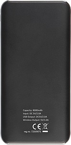 Wireless powerbank - 8000 mAh