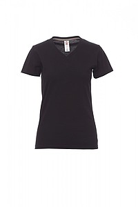 Women’s T-shirt PAYPER V-NECK LADY, black, XL