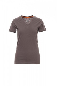 Women’s T-shirt PAYPER V-NECK LADY, dark grey, XL