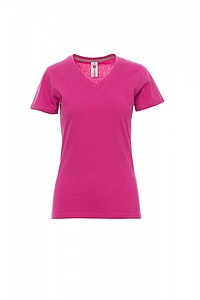 Women’s T-shirt PAYPER V-NECK LADY, pink, XL