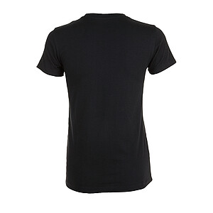 WOMENS ROUND COLLAR T-SHIRT REGENT WOMEN, DEEP BLACK, XXL