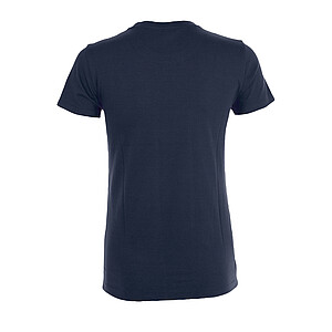WOMENS ROUND COLLAR T-SHIRT REGENT WOMEN, FRENCH NAVY, M