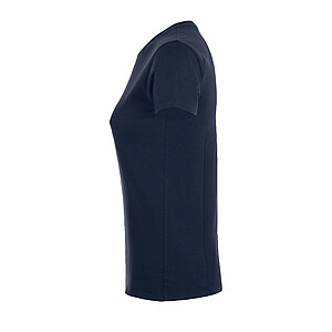 WOMENS ROUND COLLAR T-SHIRT REGENT WOMEN, FRENCH NAVY, M
