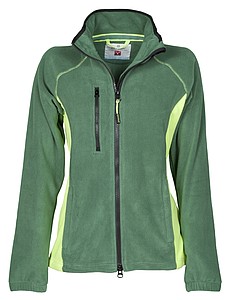 Womens sweatshirt PAYPER ASPEN+ LADY, dark green/light green, XL