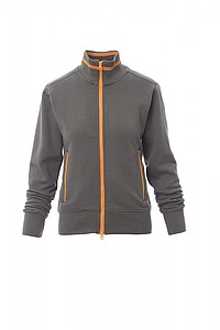 Womens sweatshirt PAYPER MELBOURNE, grey/orange, L