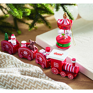 Wooden Christmas train