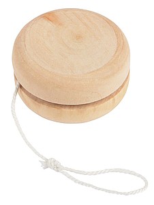 Wooden YoYo "Upside down",colour wood