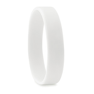Wristband in silicone.