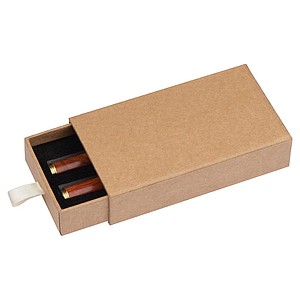 Writing set (brass and wood)