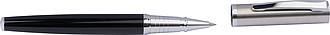 Writing set with ball pen and rollerball pen