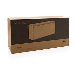 Wynn 20W FSC® bamboo wireless speaker