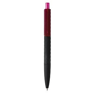 X3 black smooth touch pen, pink