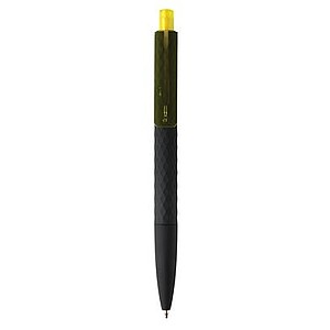 X3 black smooth touch pen, yellow