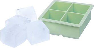 XXL ice cube tray, lIght green