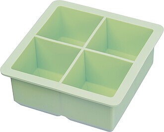 XXL ice cube tray, lIght green