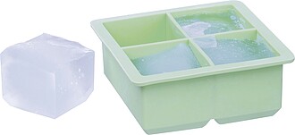 XXL ice cube tray, lIght green